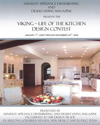 Sun West / Desert Living awards Desert Sky 3rd place for Custom Kitchen Design